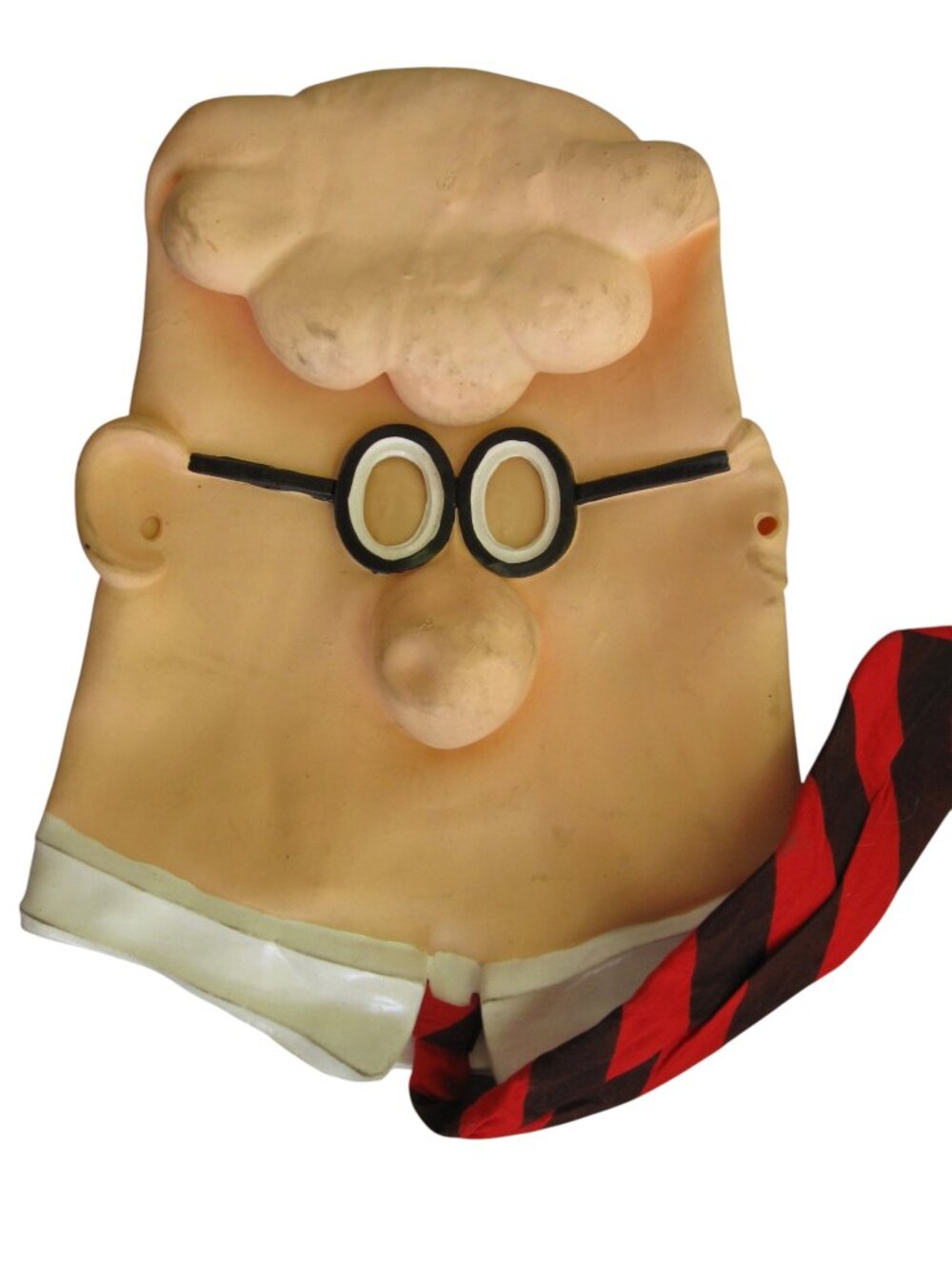 DILBERT Vintage 90s Comic Strip Rubber Halloween Full Mask Scott Adams RIP